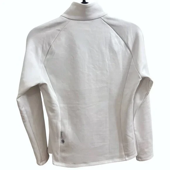 NWOT BLACKYAK Insulated Half Zip, White, Size XS
